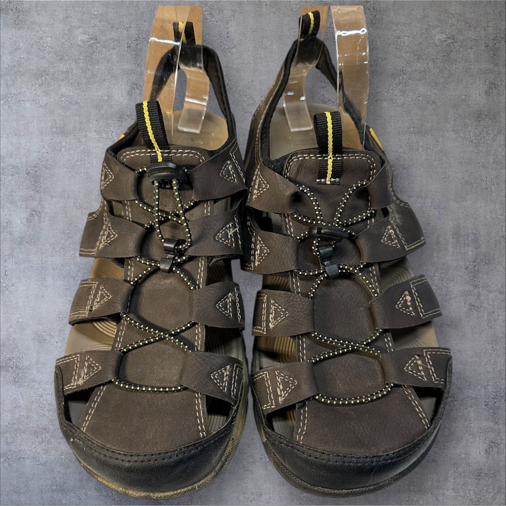 Ozark Trail Men's Outdoor Round‎ Toe Fisherman Sandals Size 9